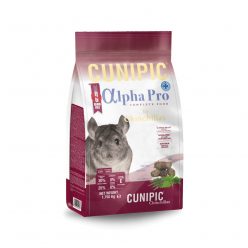   CUNIPIC Alpha Pro Chinchilla & degu - Teljes értékű eledel chinchilláknak és deguknak 1,75 kg