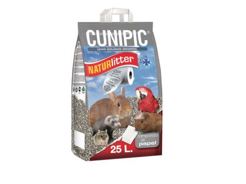 CUNIPIC Naturlitter paper -Természetes papír alom 25L