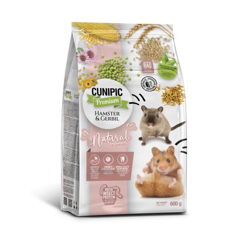 CUNIPIC  Prémium Hamster & gerbil 600g