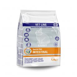   CUNIPIC Vetline Rabbit Intestinal - Emésztőrendszert támogató speciális eledel 1,4 kg